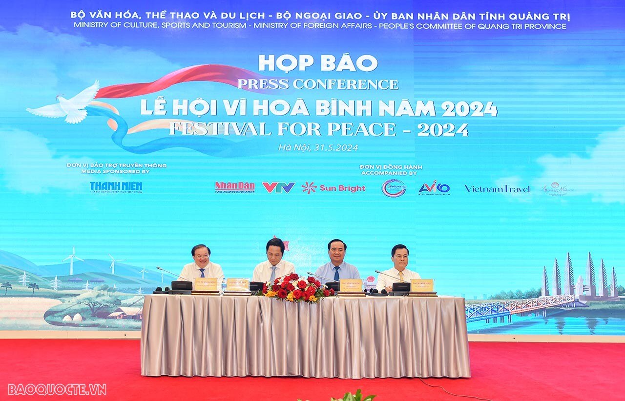 Ngày 6/7, Quảng Trị lần đầu tiên tổ chức Lễ hội Vì Hòa bình năm 2024