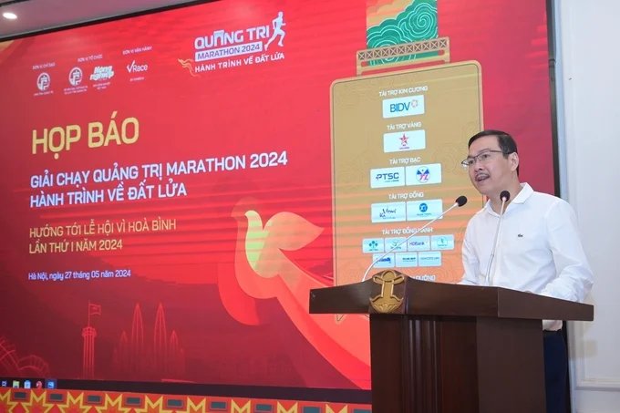 bao nong nghiep viet nam to chuc giai chay marathon quang tri 2024 hinh 1