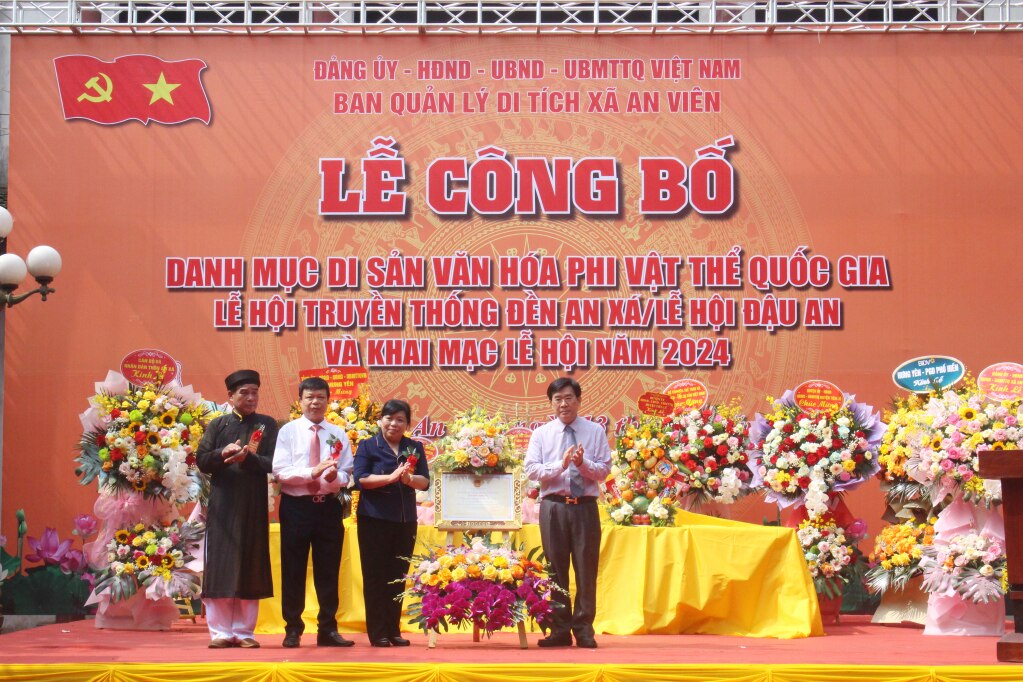 cong bo le hoi truyen thong den an xa  le hoi dau an la danh muc di san van hoa phi vat the quoc gia hinh 1