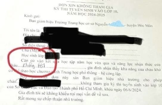 Đủ kiểu ép học sinh không thi vào lớp 10- Ảnh 1.