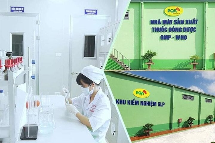 Nhà máy đạt chuẩn GMP - WHO và khu kiểm nghiệm đạt chuẩn GL.