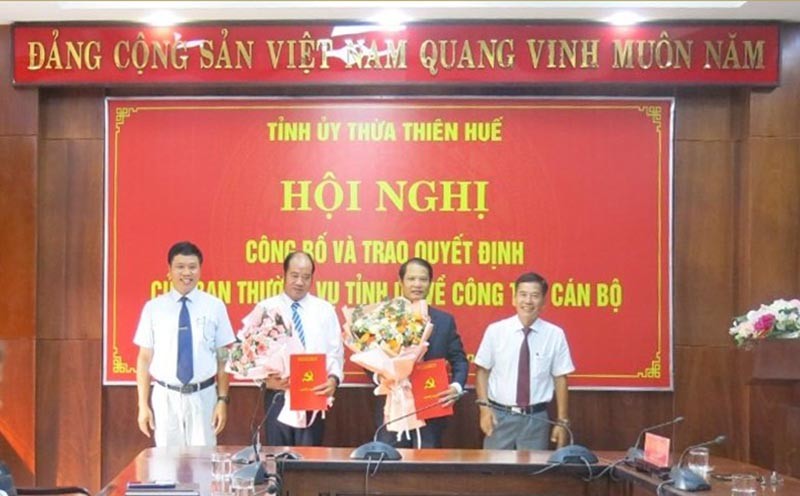 Sự kiện - Huế: Giám đốc Sở Nội vụ kiêm nhiệm thêm Phó Trưởng ban Tổ chức Tỉnh uỷ