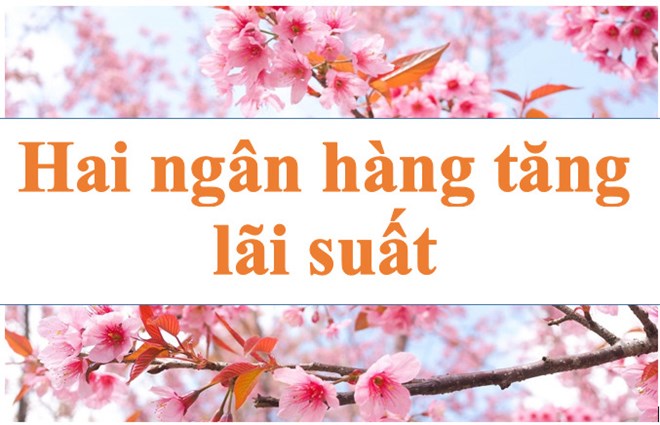 Lãi suất ngân hàng hôm nay 22.5: Hai ngân hàng tăng lãi suất