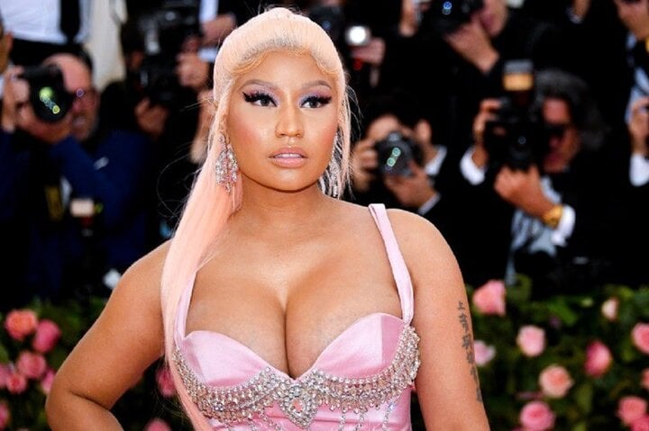 Nicki Minaj bị cảnh sát Hà Lan bắt giữ vì tìm thấy cần sa trong hành lý. (Ảnh: FilmMagic)