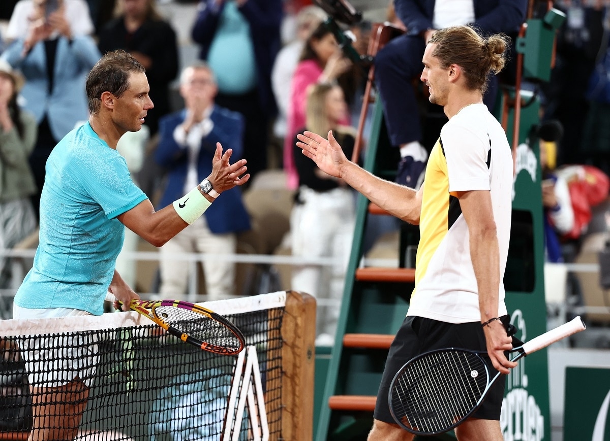 rafael nadal thua zverev o chung ket som , dung buoc tai vong 1 roland garros hinh anh 1