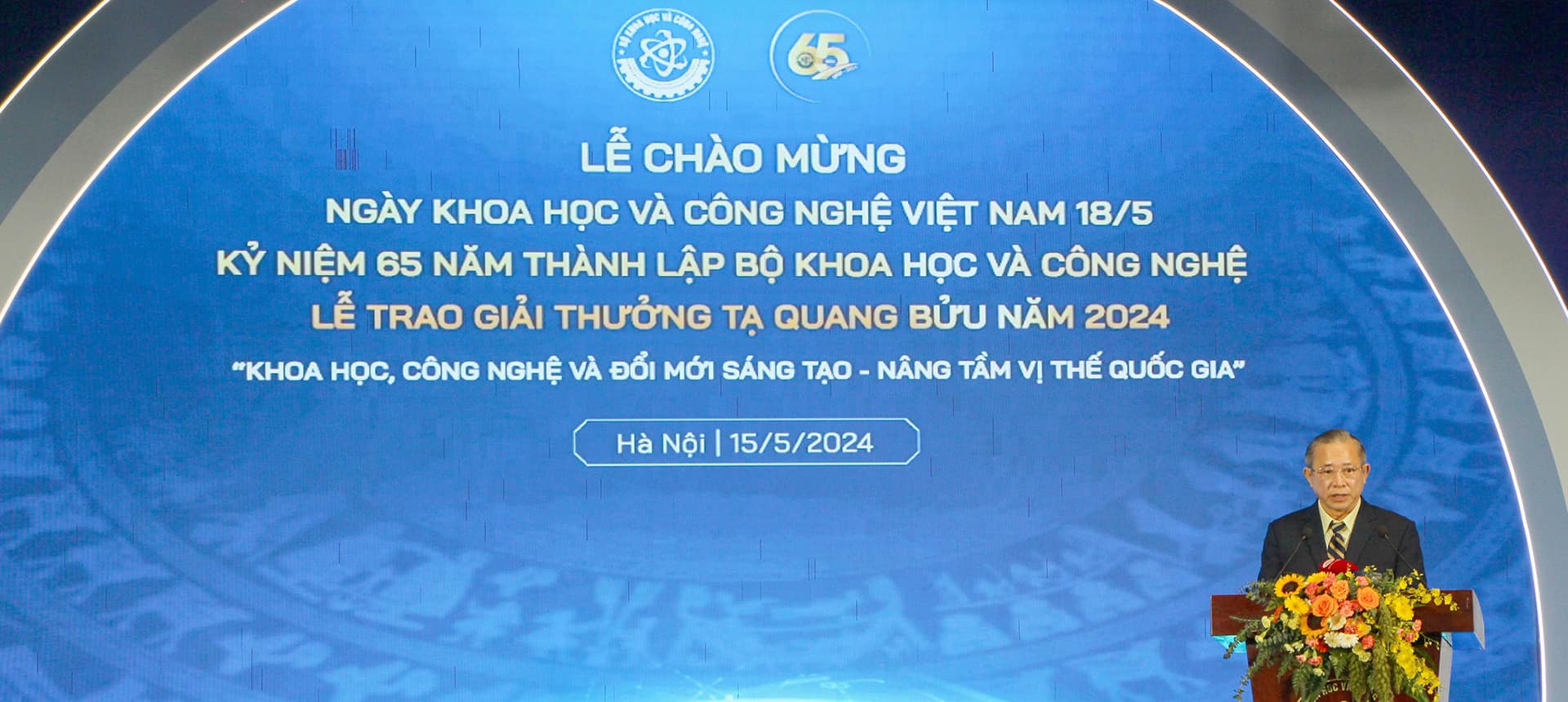 Tổng Giám đốc THACO Phạm văn Tài tham dự và phát biểu tại chương trình