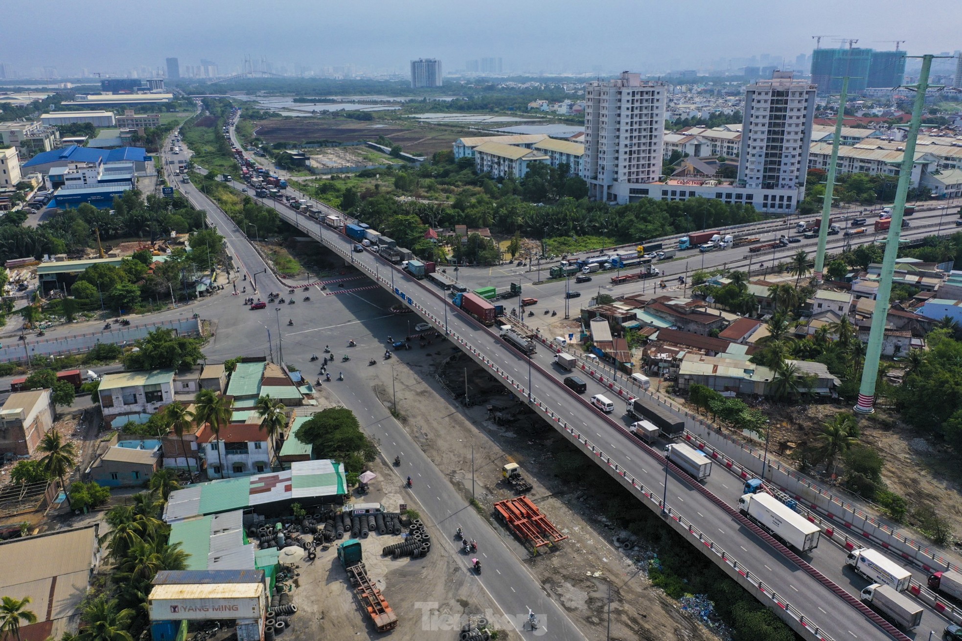 Toàn cảnh khu vực giải toả 200 ngôi nhà để làm nút giao 3 tầng ở TPHCM ảnh 1