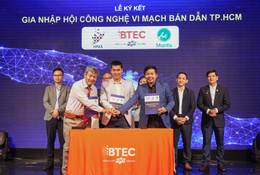 BTEC FPT secara rasmi mengumumkan menyertai dan menjadi ahli Persatuan Teknologi Semikonduktor Bandar Ho Chi Minh.jpg