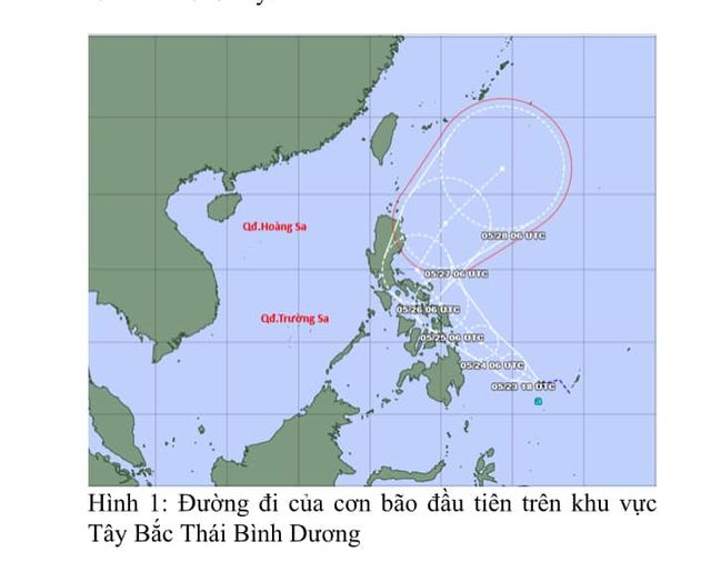 Xuất hiện cơn bão đầu tiên ở Tây Bắc Thái Bình Dương, khả năng đi vào biển Đông ra sao?- Ảnh 1.