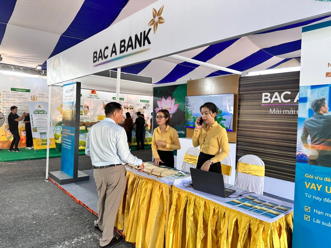 BAC A BANK tham gia festival quốc tế ngành hàng lúa gạo Việt Nam - Hậu Giang 2023