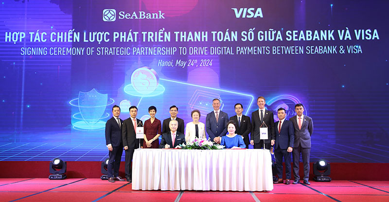 SeABank và Visa hợp tác chiến lược phát triển thanh toán số