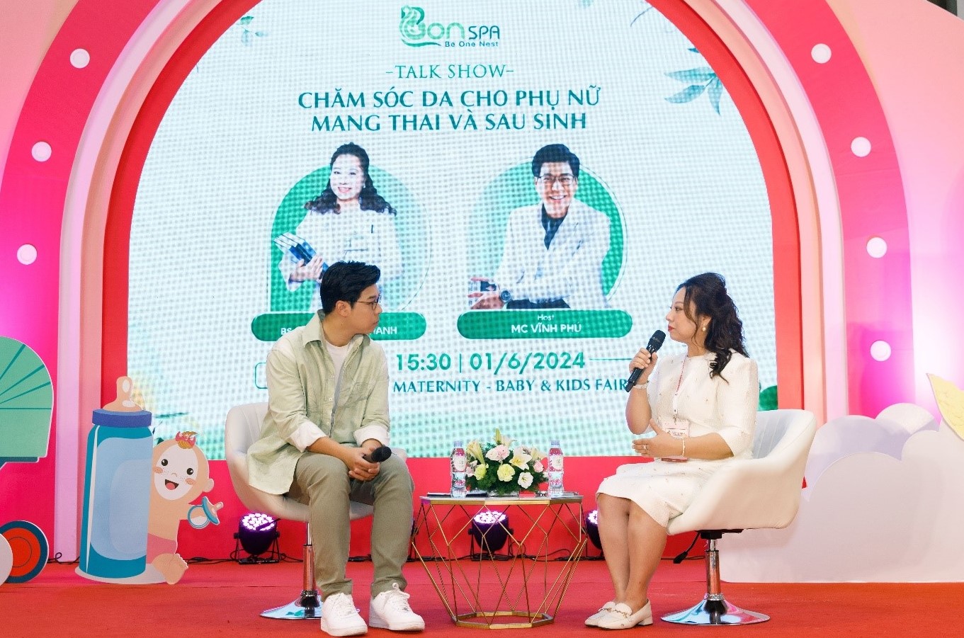 Nhiều mẹ bầu, mẹ bỉm tham gia talkshow do BON Spa tổ chức - Ảnh 3.