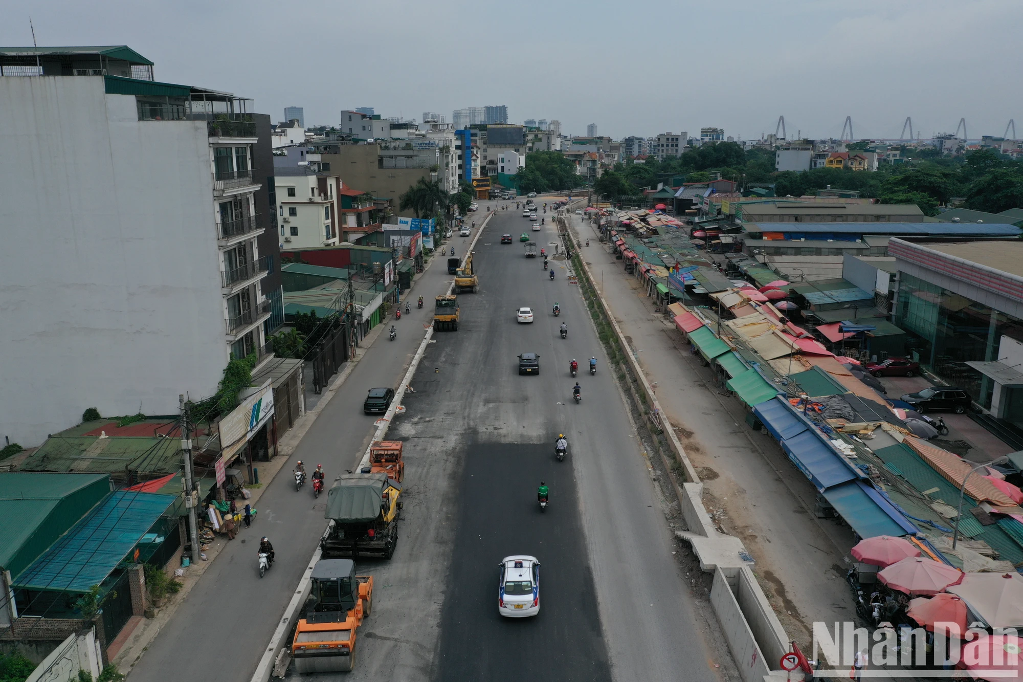 [Ảnh] Toàn cảnh Dự án mở rộng đường Âu Cơ - Nhật Tân trước ngày thông xe kỹ thuật toàn tuyến ảnh 8