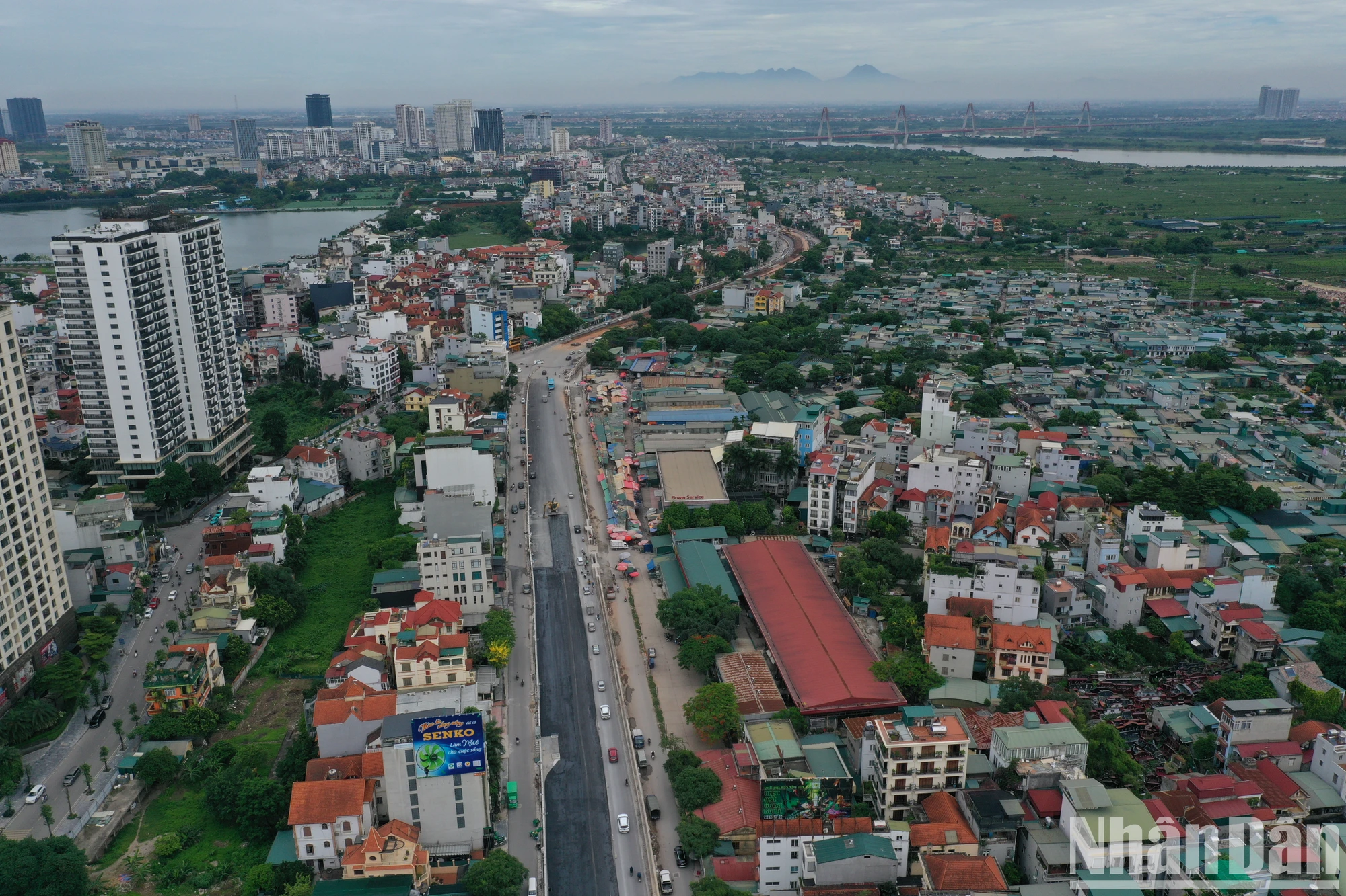 [Ảnh] Toàn cảnh Dự án mở rộng đường Âu Cơ - Nhật Tân trước ngày thông xe kỹ thuật toàn tuyến ảnh 9