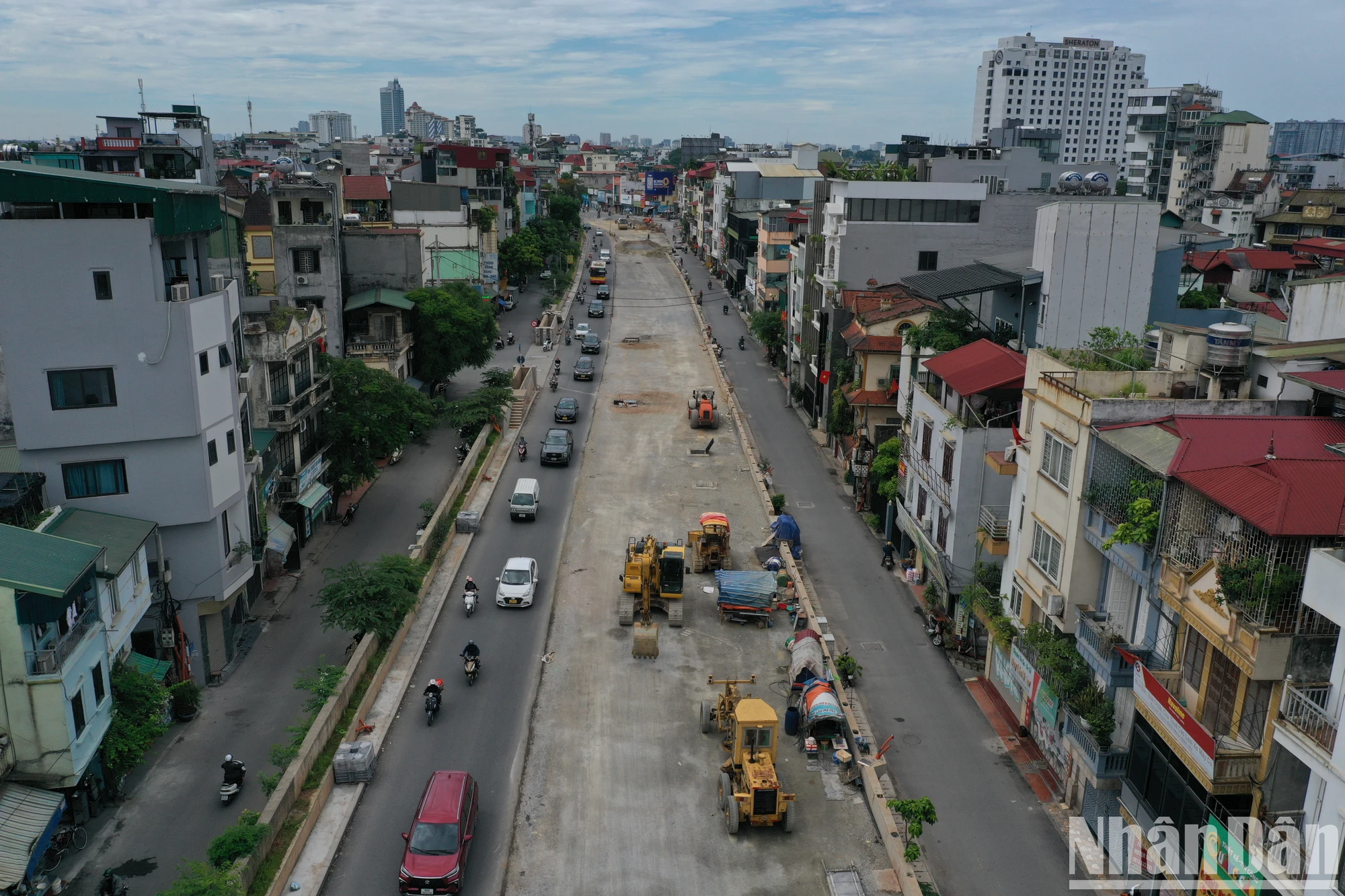 [Ảnh] Toàn cảnh Dự án mở rộng đường Âu Cơ - Nhật Tân trước ngày thông xe kỹ thuật toàn tuyến ảnh 14