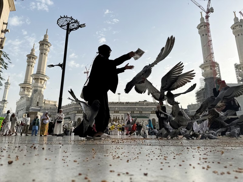 Toàn cảnh lễ hành hương Hajj của tín đồ Hồi giáo về thánh địa Mecca- Ảnh 7.