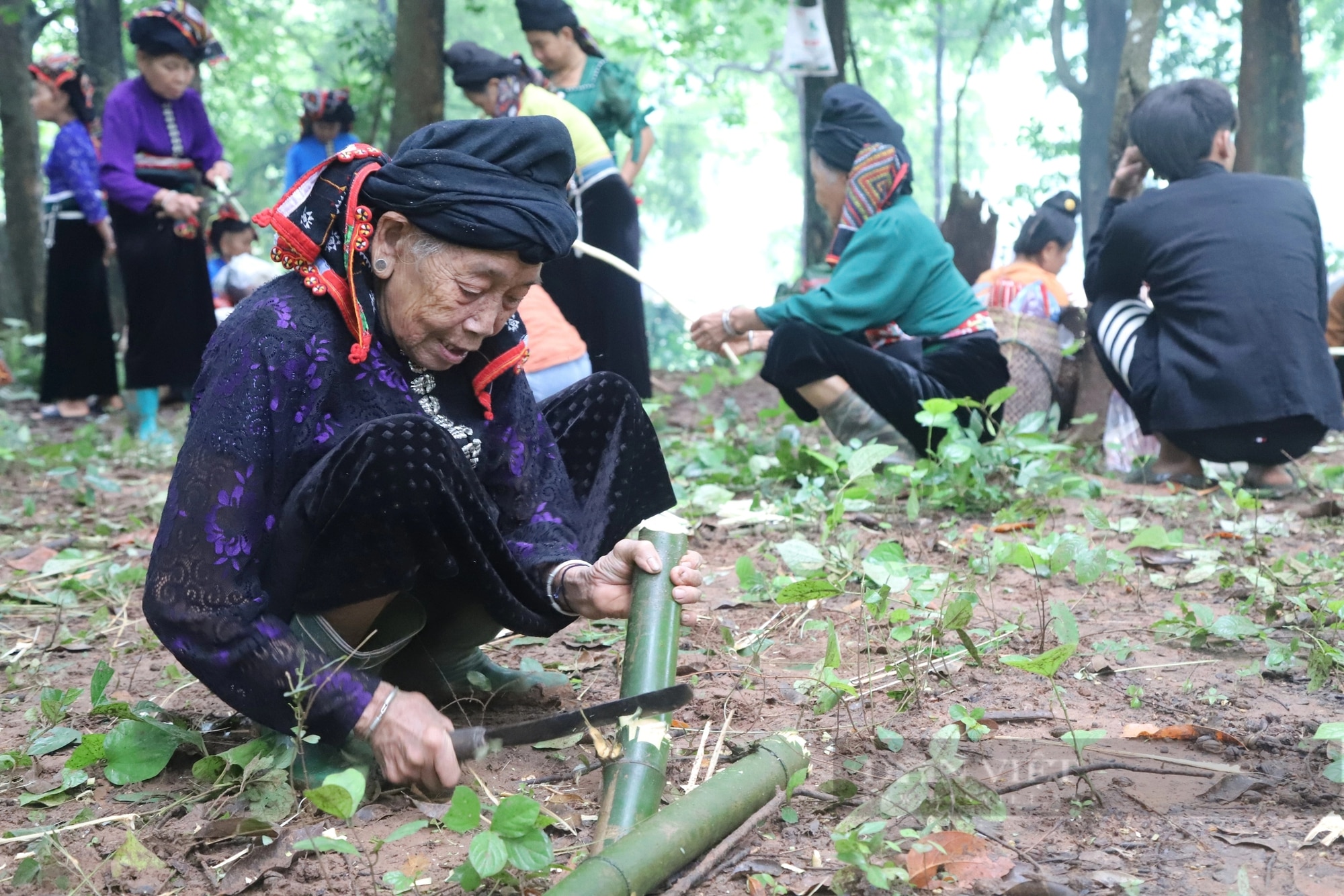 Lễ Đông Sửa của người Thái Đen, cầu mong một năm mưa thuận gió hòa, mùa màng bội thu- Ảnh 6.