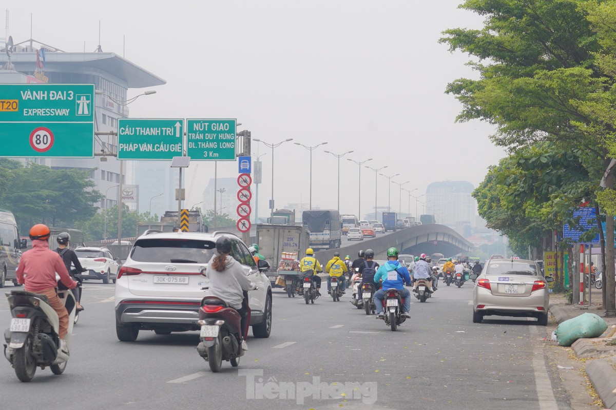 Hà Nội mù mịt, chất lượng không khí xấu ảnh 12