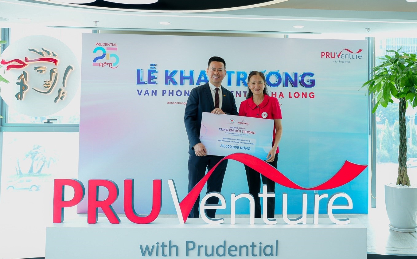 Khai trương văn phòng PRUVenture Quảng Ninh, Prudential khẳng định chiến lược đầu tư dài hạn vào con người- Ảnh 3.