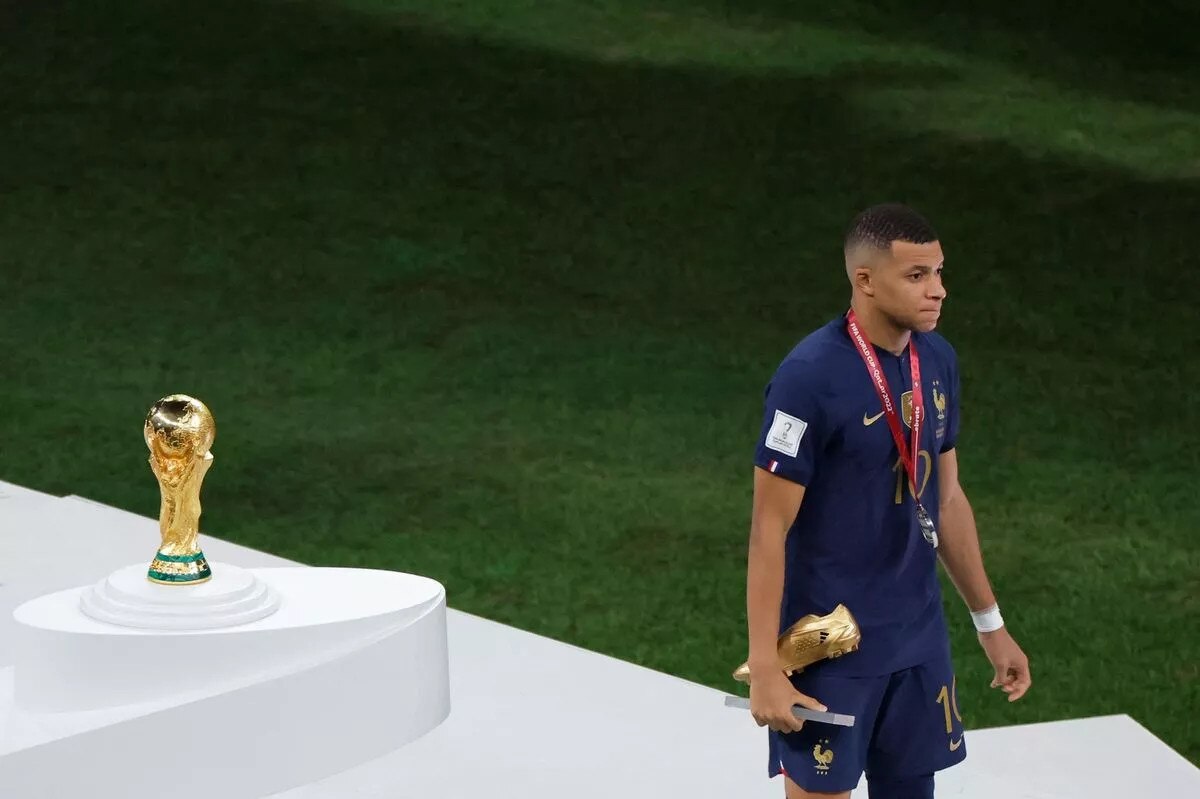 Thất bại ở World Cup 2022 vẫn đọng lại trong tâm trí của Mbappe.  Ảnh: FIFA 