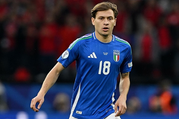 Nicolo Barella là ông chủ tuyến giữa trong trận đấu với Albania. Ảnh: Nazionale Italiana di Calcio 