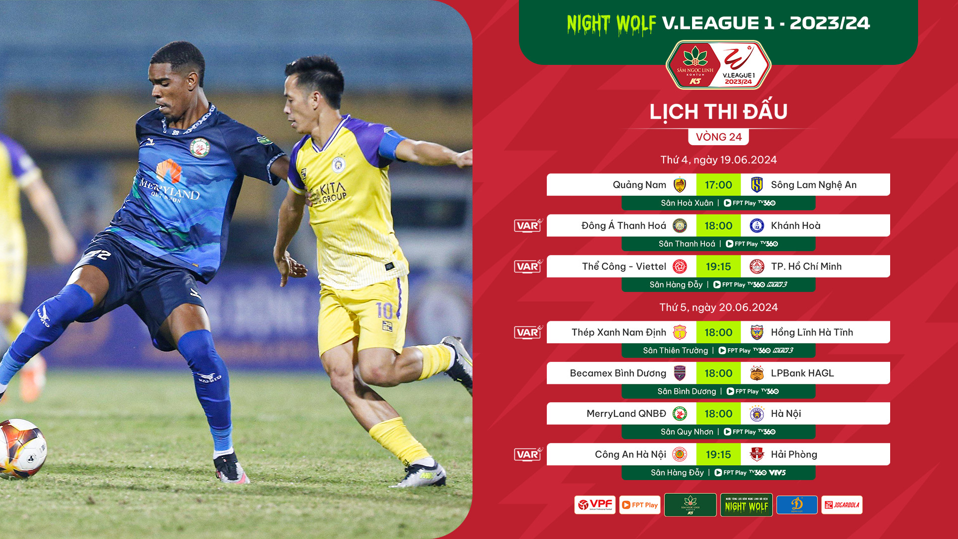 Lịch thi đấu, trực tiếp vòng 24 V-League hôm nay: Nảy lửa Quảng Nam đấu SLNA, trọng tài ngoại- Ảnh 6.