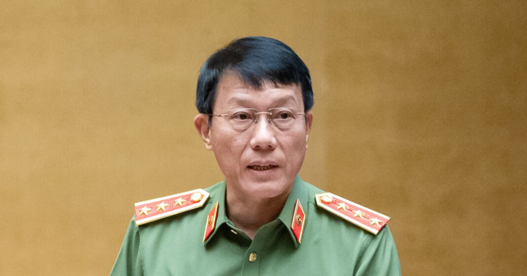 Bộ trưởng Công an Lương Tam Quang trình dự luật mới về phòng cháy, chữa cháy