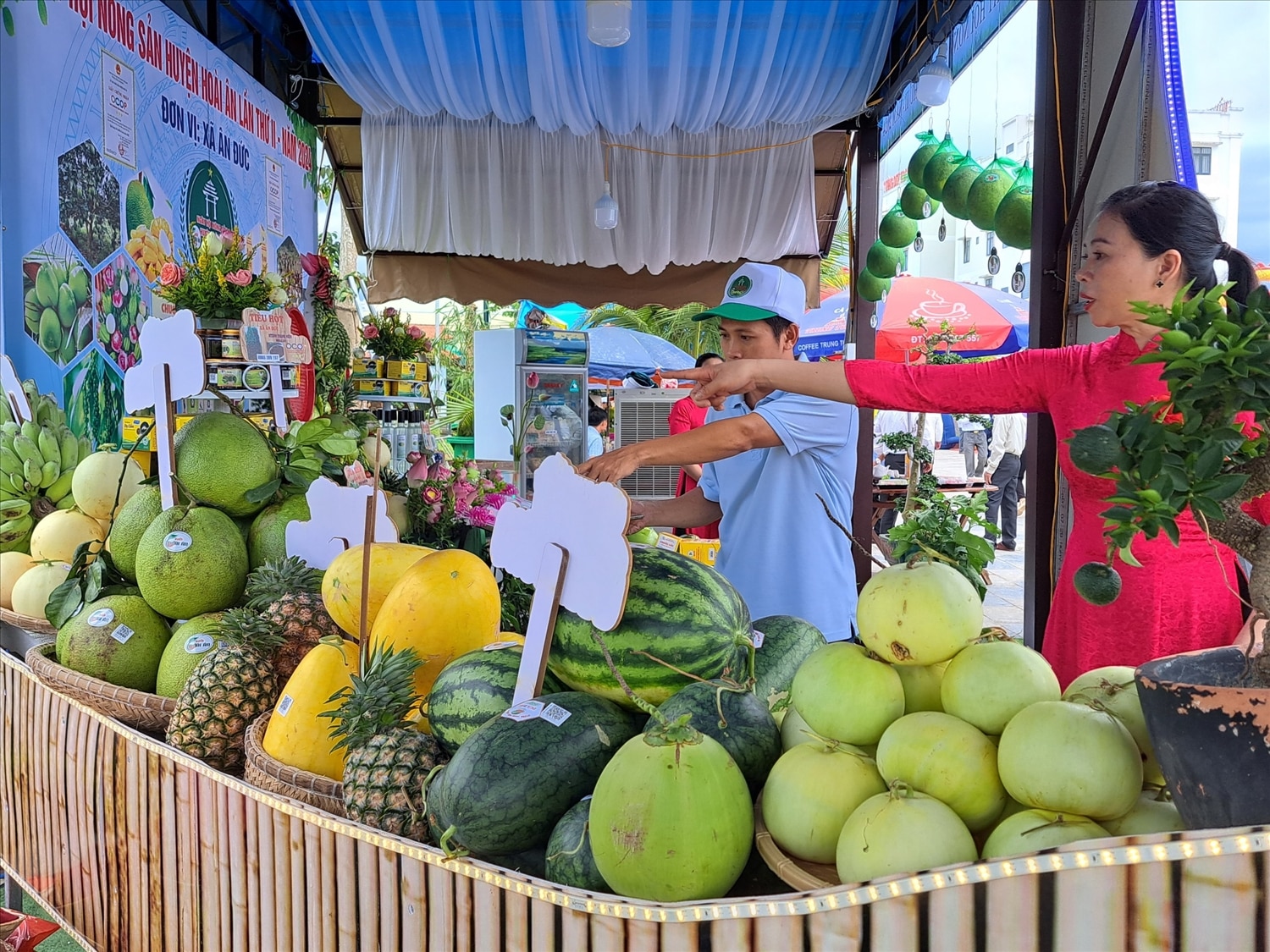 Thương hiệu trái cây Hoài Ân ngày càng được nhiều người biết đến