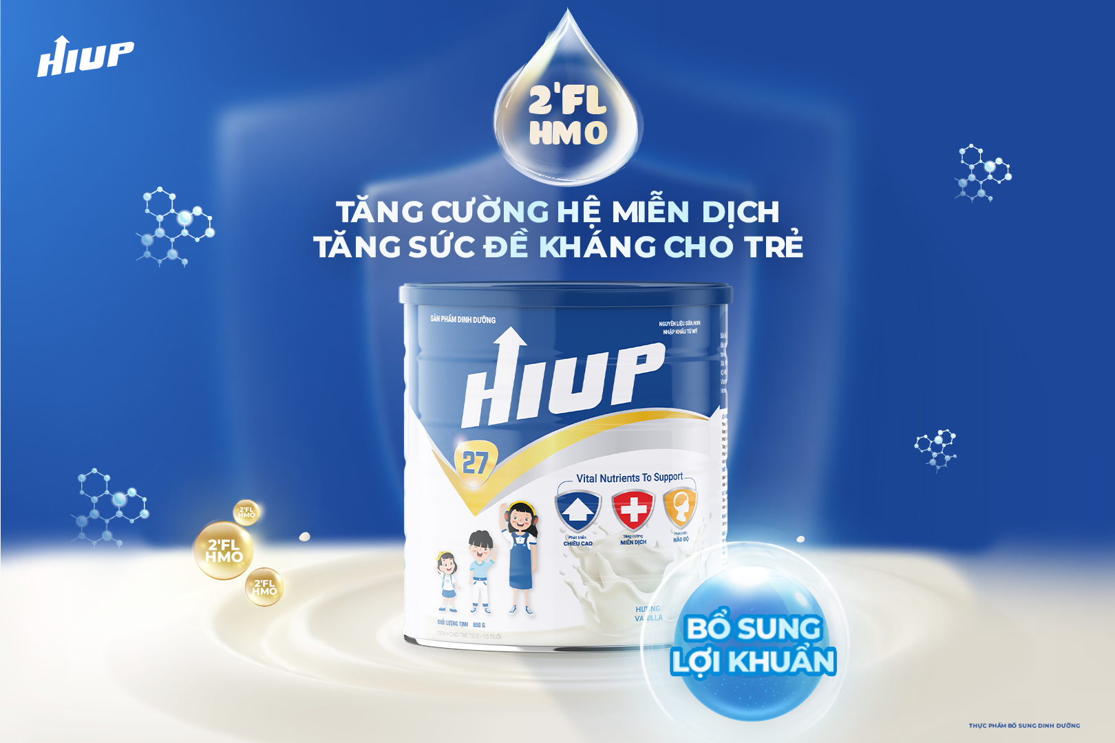 HIUP - Giải pháp dinh dưỡng đột phá giúp trẻ cao lớn chạm ước mơ - Ảnh 2.