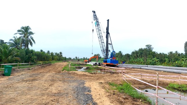 Cao tốc Châu Đốc - Cần Thơ - Sóc Trăng chậm tiến độ ảnh 2