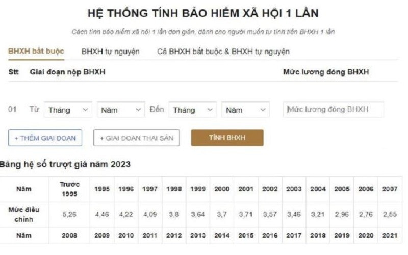 Mách bạn cách tính BHXH 1 lần năm 2024 online đơn giản, chính xác nhất