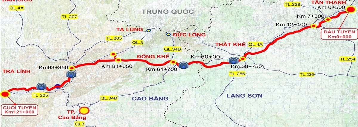 Bắt đầu thi công mở cửa hầm xuyên núi trên cao tốc Đồng Đăng - Trà Lĩnh- Ảnh 2.