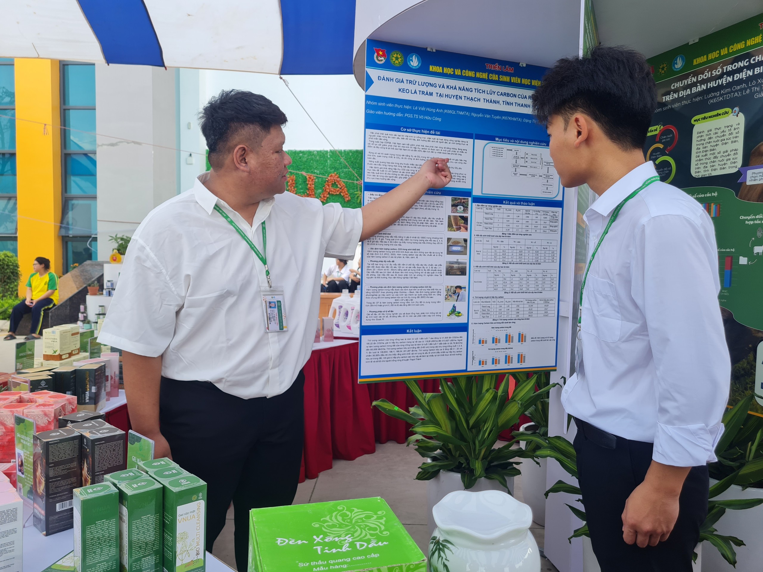 Hơn 1.100 ý tưởng sáng tạo khoa học công nghệ được sinh viên Học viện Nông nghiệp Việt Nam phát triển trong năm 2024- Ảnh 2.