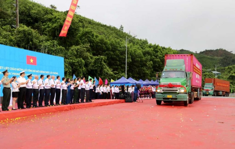 Mở chính thức cặp cửa khẩu song phương Hoành Mô - Động Trung, lối thông quan Bắc Phong Sinh - Lý Hỏa  -1