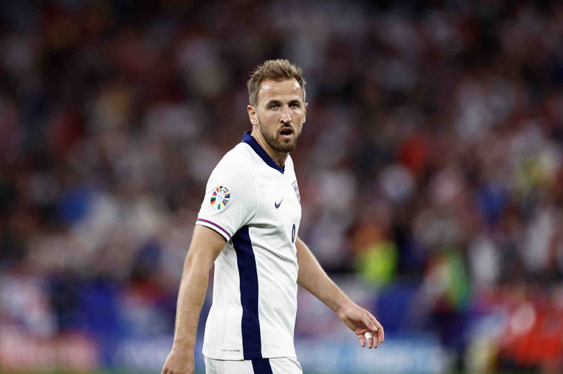 Harry Kane không để lại nhiều ấn tượng sau 2 trận đấu tại EURO 2024. Ảnh: AFP 