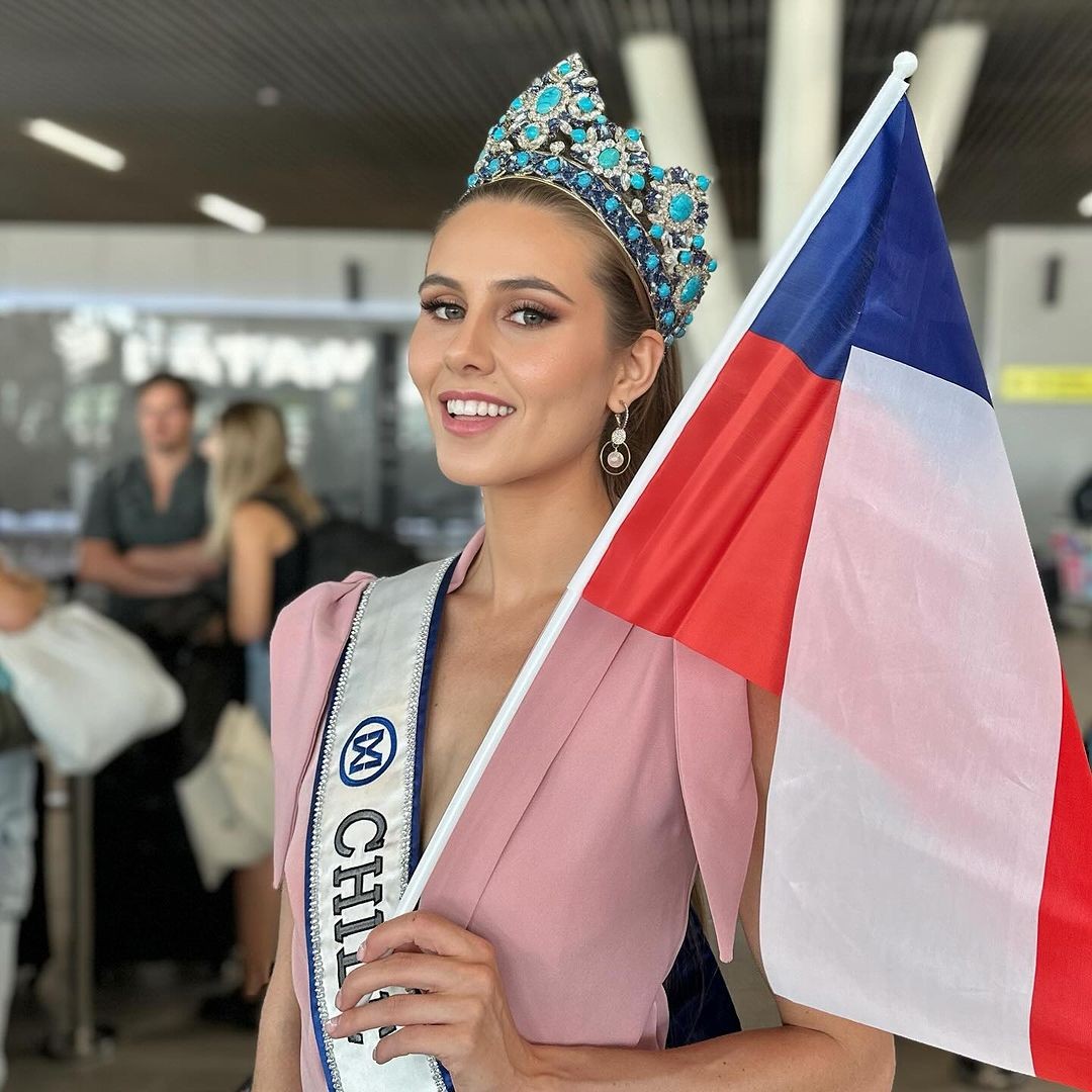 Hoa hậu Mai Phương vừa đến Ấn Độ thi Miss World lần thứ 71, dàn đối thủ 