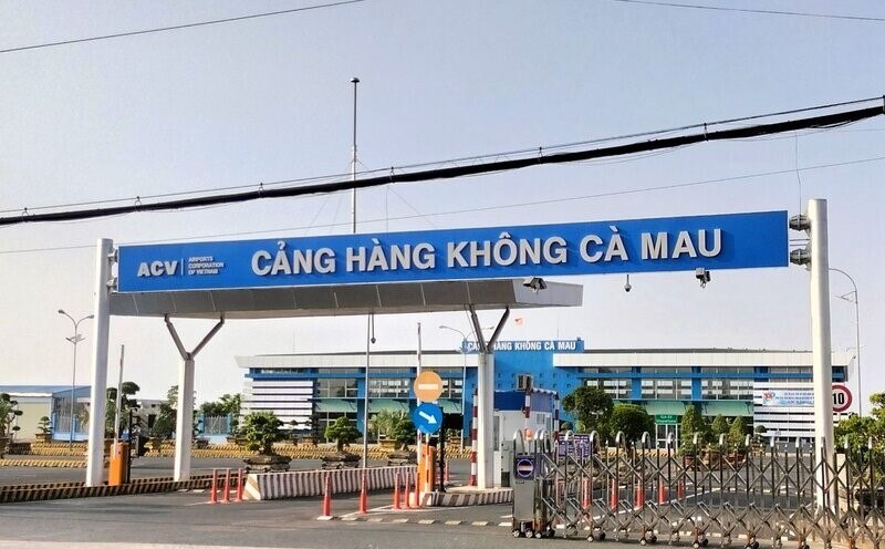 Cảng hàng không Cà Mau. Ảnh: Nhật Hồ