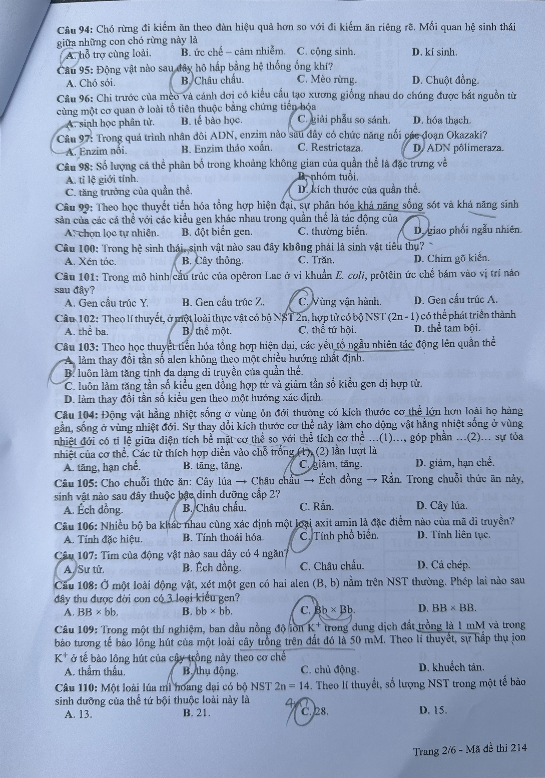 Thí sinh nhận định đề thi Khoa học tự nhiên phân hóa cao, môn Sinh học “dễ thở” nhất -0