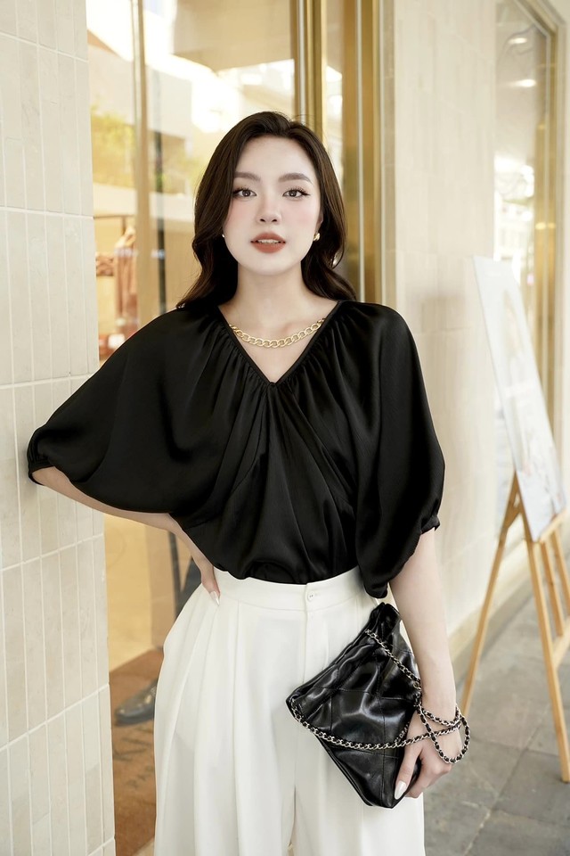 Áo blouse có muôn vàn cách phối, nàng đã thử hay chưa?- Ảnh 5.