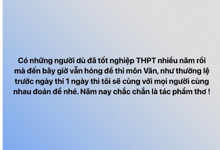 Dự đoán đề thi tốt nghiệp Ngữ văn 2024: Ai cũng cầu mong vào tác phẩm này- Ảnh 1.