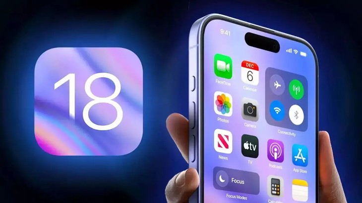 Apple chính thức ra mắt iOS 18, nhiều tính năng tương tự Android. Ảnh minh họa