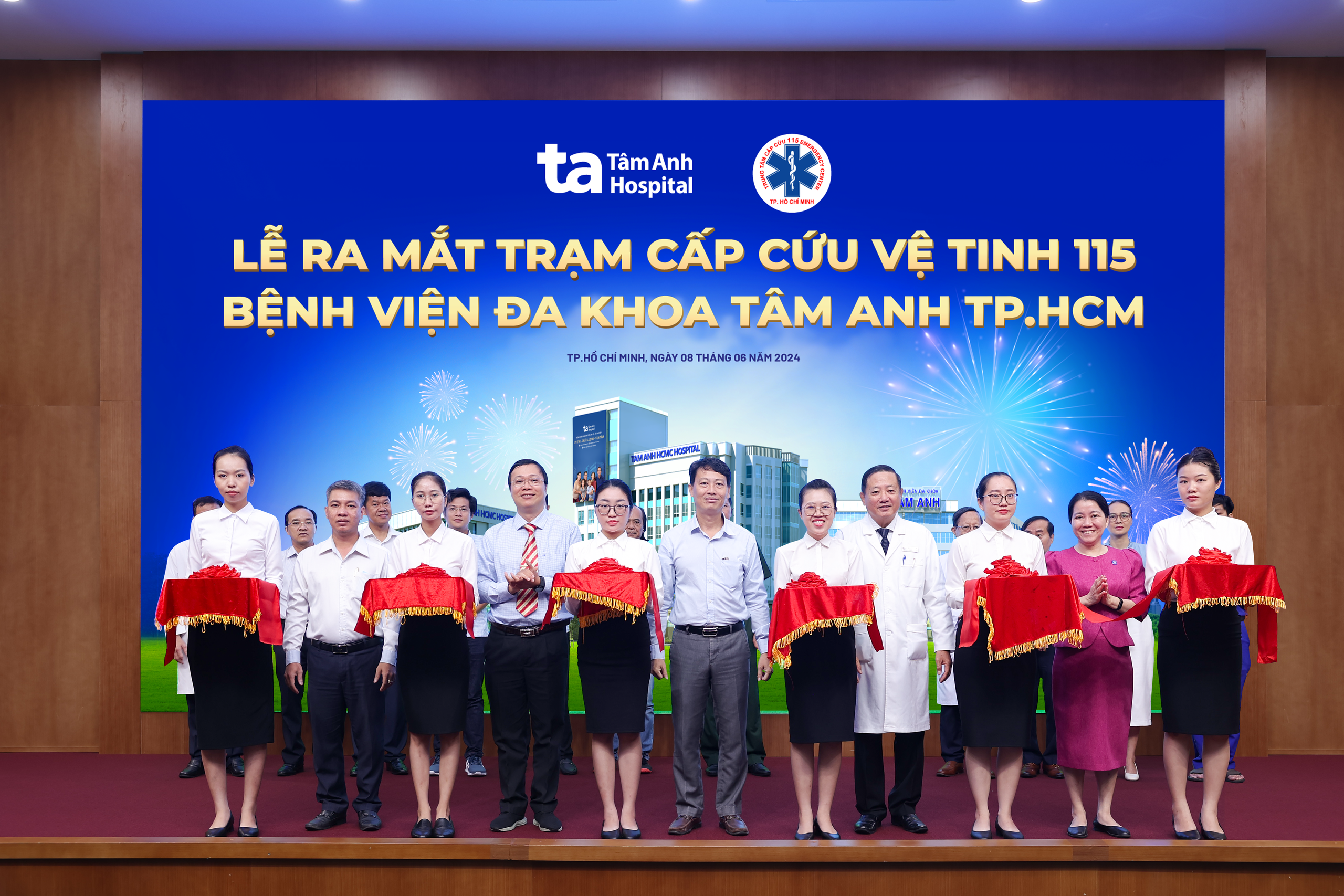 BVĐK Tâm Anh đóng góp năng lực cấp cứu đột quỵ cho thành phố- Ảnh 1.