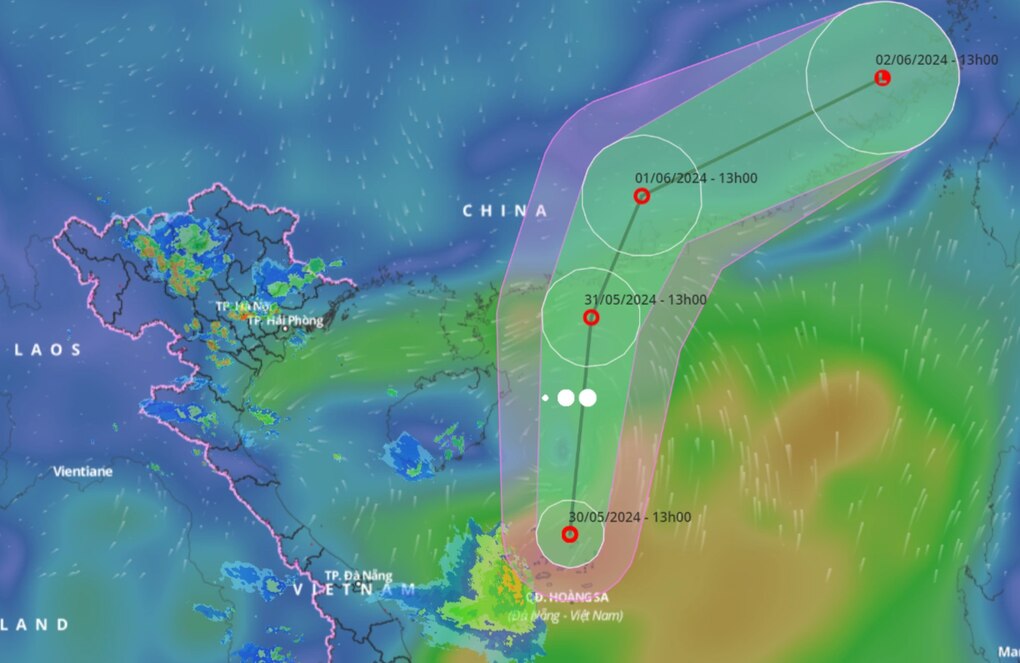 Biển Đông có thể đón bão tuần tới - 1