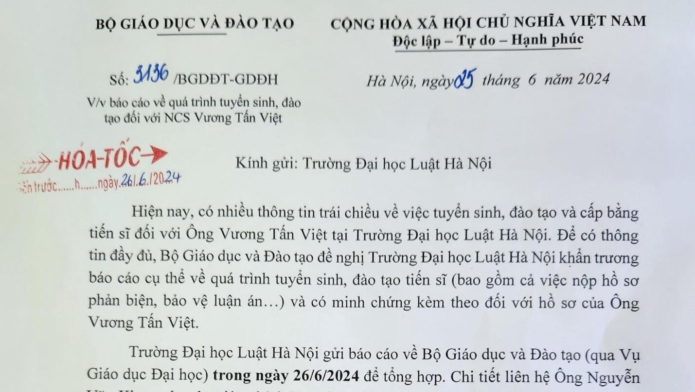 Bộ GD-ĐT yêu cầu báo cáo khẩn về bằng tiến sĩ của thượng tọa Thích Chân Quang- Ảnh 1.