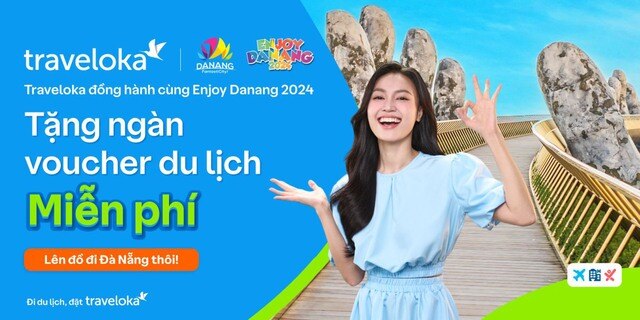 Đà Nẵng hợp tác Traveloka kích cầu du lịch “Enjoy Da Nang 2024” - Ảnh 1.