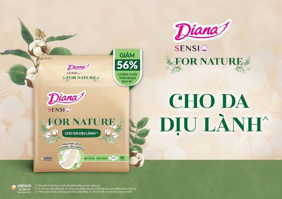 Diana Unicharm ra mắt Diana Sensi For Nature phiên bản giới hạn- Ảnh 1.