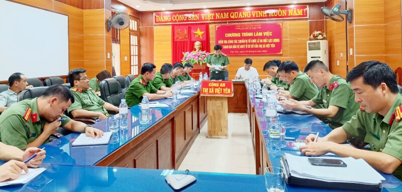 Gấp rút đưa Luật Lực lượng tham gia bảo vệ an ninh, trật tự ở cơ sở vào cuộc sống -0