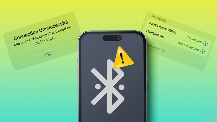 Mẹo khắc phục lỗi iPhone không kết nối được Bluetooth. Ảnh minh họa