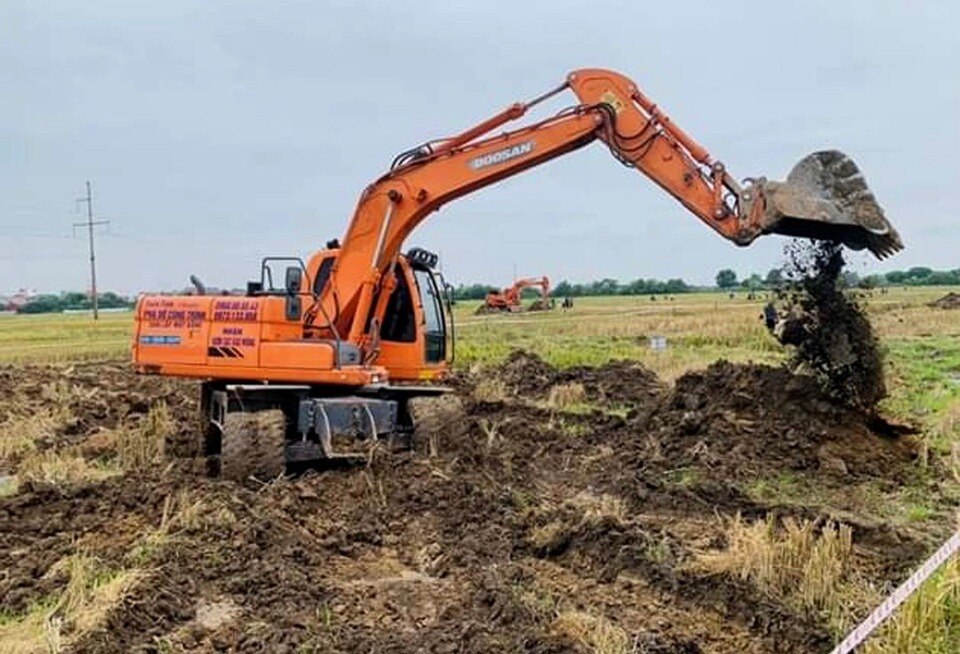 Huyện Sóc Sơn đang tập trung giải phóng mặt bằng dự án Cụm công nghiệp làng nghề Xuân Thu.