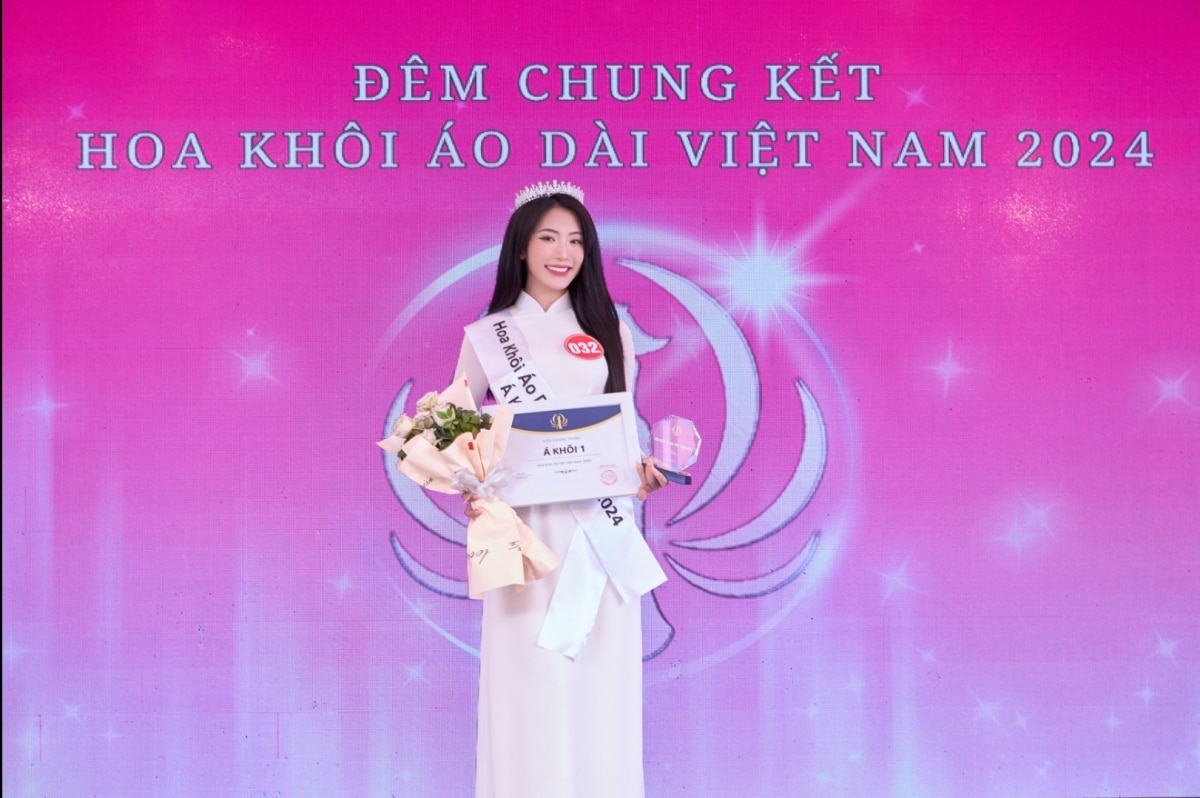 nhan sac co gai tay gianh ngoi A khoi Ao dai viet nam 2024 hinh anh 1